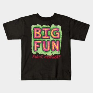 Big Fun Heather Kids T-Shirt